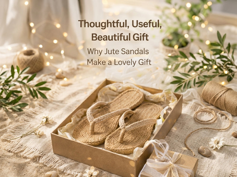 Thoughtful, Useful, Beautiful: Why Jute Sandals Make a Lovely Gift