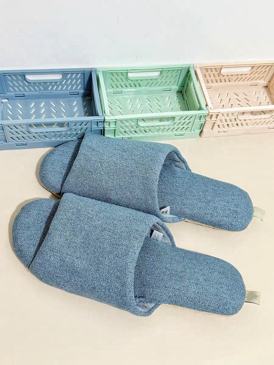 Japanese Tatami Slippers, Ultra Cotton Linen Indoor Sandal, Breathable Cotton Linen Soft Soles, Open/closed Toe Sandals, Summer Sandals Home