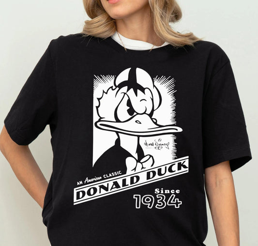 Donald Duck Angry Shirt, Classic Grumpy Duck T-shirt, American Classic Since 1934 Tee, WDW Disneyland Family Vacation Sweatshirt